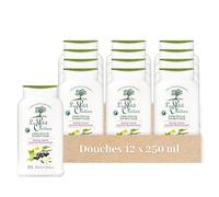 LE PETIT OLIVIER Crème Douche Parfum Jasmin & Cassis Lot de 12x250ml | Extra Douce & Hydratante, PH Neutre Pour la Peau, Testé Dermatologiquement, Sans Savon, Sans Colorant, Fabriqué en France