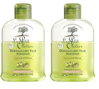 LE PETIT OLIVIER - Démaquillant Yeux Waterproof - Extrait D'Olive - Démaquille En Douceur - Convient Aux Yeux Sensibles - 98% D'Origine Naturelle - Sans Silicone - Fabriqué en France - 125 ml