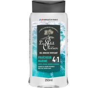Le Petit Olivier – Gel douche homme 4 en 1 Fraîcheur Marine – Corps/visage/barbe & cheveux – 250 ml
