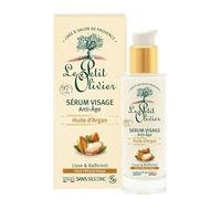 LE PETIT OLIVIER - Sérum Visage Anti-Âge - Huile d'Argan - Lisse & Raffermit - Tous Types De Peaux - 97% D'Origine Naturelle - Sans Silicone - Fabriqué en France - 30 ml