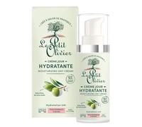 LE PETIT OLIVIER - Soin De Jour - Hydratant - Huile d'Olive - Peaux Normales à Sèches - 97% D'Origine Naturelle - Sans Silicone - Fabriqué en France - 50 ml