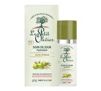 LE PETIT OLIVIER - Soin De Jour - Hydratant - Huile d'Olive - Peaux Normales à Sèches - 97% D'Origine Naturelle - Sans Silicone - Fabriqué en France - 50 ml