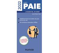 Le petit Paie 2022: L'essentiel en bref (2022)