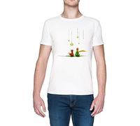Le Petit Prince Blanc Homme T-Shirt Taille XL White Men's Tee Size XL