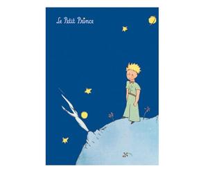Le Petit Prince Cahier Bleu Foncé