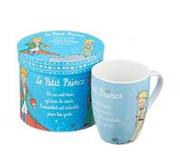 ENESCO Tasse de collection turquoise de St Exupéry en Céramique Hauteur 9 cm