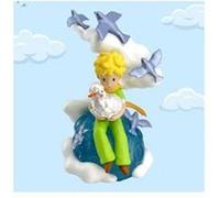 Le Petit Prince - Figurine Le Petit Prince et le mouton sur la planète 9 cm G