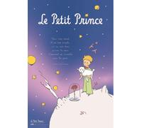 Le petit Prince - Poster - Le Petit Prince + 2 Panneaux d'affichage en bois 61 cm noir
