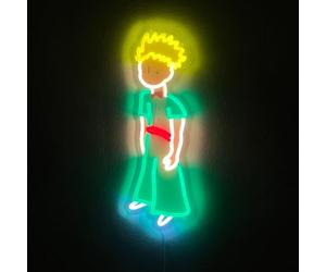 Le Petit Prince® Signe Néon LED 53×20 cm - Enseigne Lumineuse Sous Licence Officielle - Décoration Chambre Enfant, Veilleuse, Cadeau Anniversaire & Noël, Idée Cadeau Littéraire