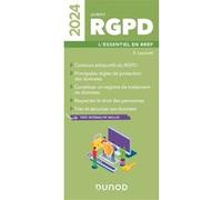 Le petit RGPD 2024 Xavier Léonetti (Auteur)