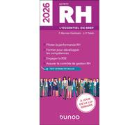 Le petit RH 2026 L'essentiel en bref - Florence Bernier Debbabi - Dunod - broché - Guide