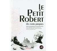 Le Petit Robert Des Noms Propres