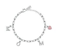 Le Petite Story Bracelet Family Charm Pink Enamel 16.3 Cm
