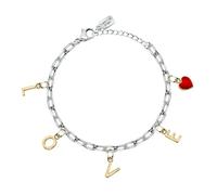 Le Petite Story Bracelet Love Charm Red Enamel16.3