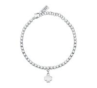 Le Petite Story Bracelet Tennis Friendship Cryst 4 Leaf