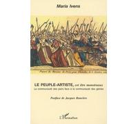 Le Peuple-Artiste, Cet Être Monstrueux : La Communauté Des Pairs Face À La Communauté Des Génies
