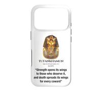 Le Pharaon égyptien King Tut Masque Toutankhamon Citations Coque pour iPhone 17 Pro