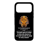 Le Pharaon égyptien King Tut Masque Toutankhamon Citations Coque pour iPhone 17 Pro Max