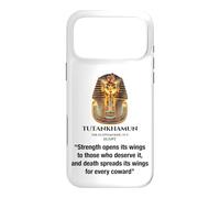 Le Pharaon égyptien King Tut Masque Toutankhamon Citations Coque pour iPhone 17 Pro Max