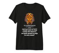 Le Pharaon égyptien King Tut Masque Toutankhamon Citations T-Shirt Haut de Gamme