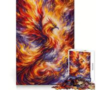 Le Phénix renaît Puzzle de 1000 pièces pour Adolescents Jeu de logique Solide Amusant et paisible Découpe de précision (50x75cm)