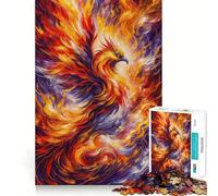 Le Phénix renaît Puzzle de 1000 pièces pour Adolescents Jeu de logique Solide Amusant et paisible Découpe de précision (50x75cm)