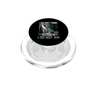 Le Philosophe du Raton Laveur, Je ne Pense Pas, Donc Je ne suis Pas PopSockets PopGrip pour MagSafe