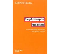 Le Philosophe Plébéien
