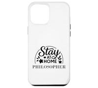 Le Philosophe Stay at Home Convient aux Enfants, aux Hommes et aux Femmes. Coque pour iPhone 12 Pro Max