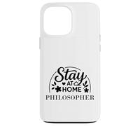 Le Philosophe Stay at Home Convient aux Enfants, aux Hommes et aux Femmes. Coque pour iPhone 13 Pro Max
