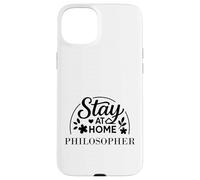 Le Philosophe Stay at Home Convient aux Enfants, aux Hommes et aux Femmes. Coque pour iPhone 15 Plus
