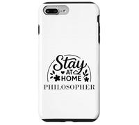 Le Philosophe Stay at Home Convient aux Enfants, aux Hommes et aux Femmes. Coque pour iPhone 7 Plus/8 Plus