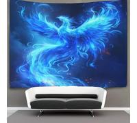 Le Phoenix 3D Effet Tapisserie Art Mural Tapisserie Murales Tapisserie Murale Tissu Pour La DécoSourision De Chambre À Coucher, DécoSourisions Murales, Art Mural, Nappes Tapisserie 180cmx230cm