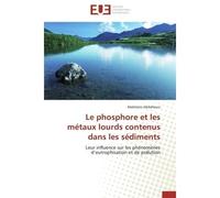 Le phosphore et les métaux lourds contenus dans les sédiments - Abdallaoui-A - Universitaires Europeennes - broché - Etude