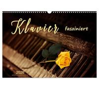 Le piano fascine, Version française (Calendrier mural 2026 DIN A3 portrait), Calendrier CALVENDO mensuel