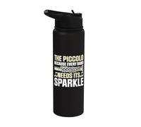 Le Piccolo parce que chaque groupe a besoin de son éclat Piccolo Stainless Steel Insulated Water Bottle