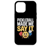 Le pickleball me fait dire de mauvais mots Joueurs de pickleball à pagaie Coque pour iPhone 12 Pro Max