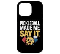 Le pickleball me fait dire de mauvais mots Joueurs de pickleball à pagaie Coque pour iPhone 14 Pro Max