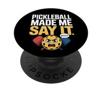 Le pickleball me fait dire de mauvais mots Joueurs de pickleball à pagaie PopSockets PopGrip Adhésif