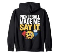 Le pickleball me fait dire de mauvais mots Joueurs de pickleball à pagaie Sweat à Capuche