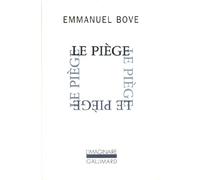 Le Piège - Emmanuel Bove - Gallimard - Poche - Livre