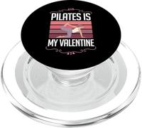 Le Pilates, C'est ma Saint-Valentin, Un Amour drôle Contre la Saint-Valentin PopSockets PopGrip pour MagSafe