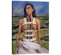 Le pilier brisé, 1944 Tableau sur toile de Frida Kahlo 50 x 70 cm Tableaux Décoration murale