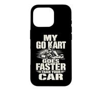 Le Pilote de Karting en détresse My Go Kart va Plus Vite Que Coque pour iPhone 16 Pro