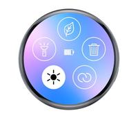 Le Pin De Badge Numérique Pendentif Intelligent Quatre Virgule Trois