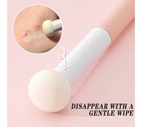 Le Pinceau Anti-Cernes Tête De Champignon A Des Poils Doux Et Ne Puzzle Pas Le Visage Et C'est Un Mini Pinceau De Maquillage Unique.White.