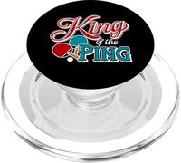 Le ping-Pong, Roi du Tennis de Table Rétro Amusant PopSockets PopGrip pour MagSafe