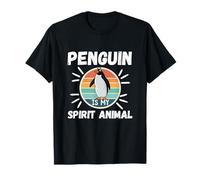 Le Pingouin est Mon Animal Spirituel, Dessin animé Kawaii, Pingouins drôles T-Shirt