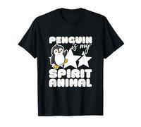 Le Pingouin est Mon Animal Spirituel, Dessin animé Kawaii, Pingouins drôles T-Shirt
