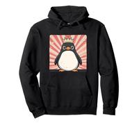 Le Pingouin majestueux Fait Rire Les Rois et Les Reines Sweat à Capuche